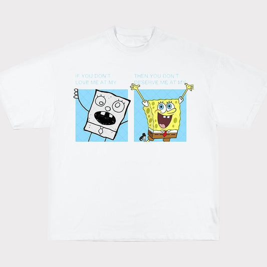 Doodlebob Meme T-Shirt Funny Sarcastic Graphic Tee