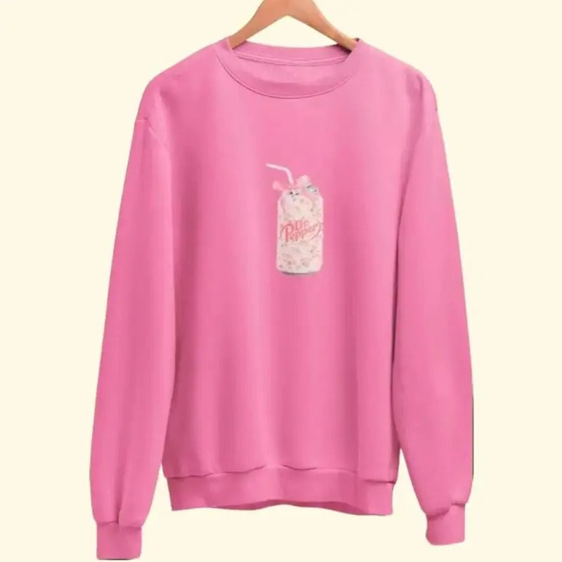 Dr Pepper Coquette Crewneck, Girly Shirts, I Need A Diet Coke Sweatshirt, Trendy Shirt, Valentine's Day Gifts, Soda Lover Shirt, Girly Sweaters, Diet Coke Valentine Shirt, Girlfriends Shirt