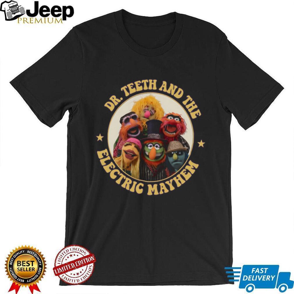 Dr Teeth and the Electric Mayhem Retro Band Logo Unisex T Shirt