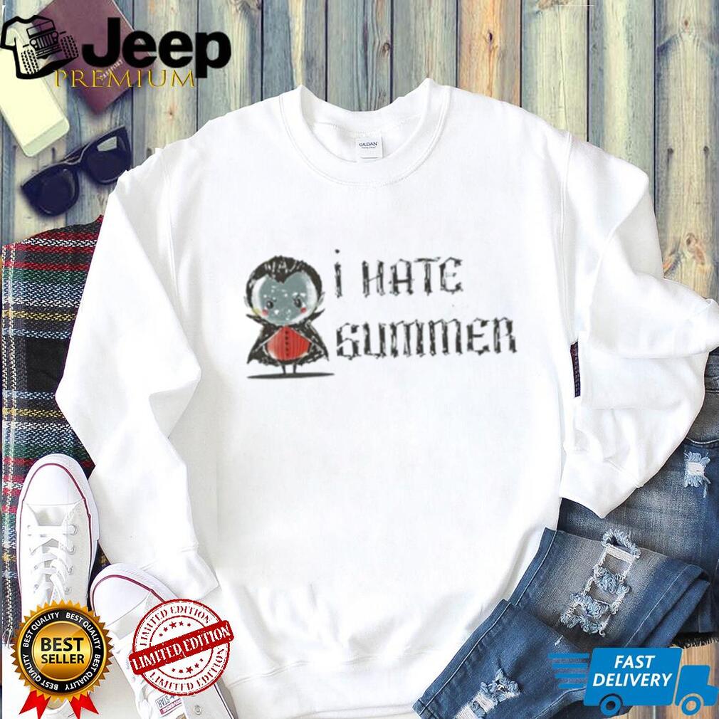 Dracular i hate summer shirt