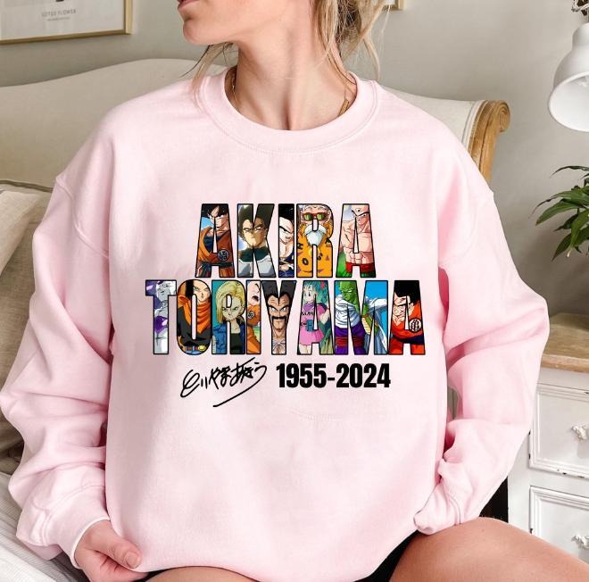 Dragon Ball Z 40th Anniversary Shirt - Akira Toriyama Tribute Sweatshirt, Hoodie, Comfort Colors