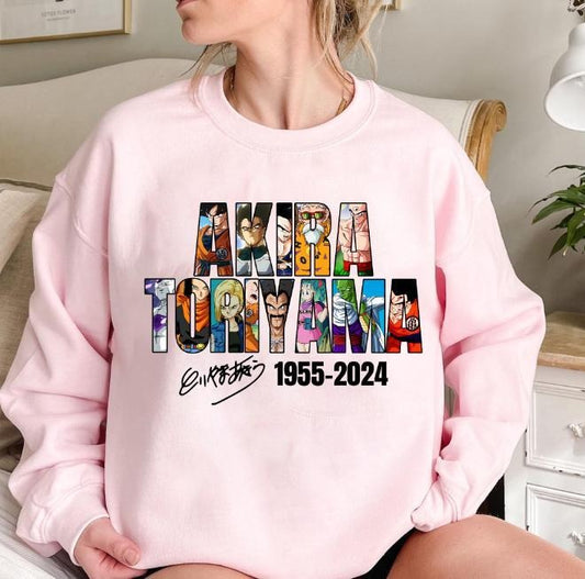 Dragon Ball Z 40th Anniversary Shirt - Akira Toriyama Tribute Sweatshirt, Hoodie, Comfort Colors