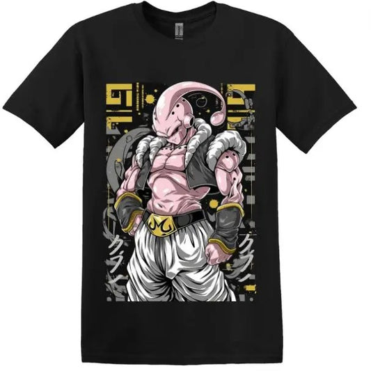 Dragonball Tshirt, Majin Buu Tshirt, Cotton Unisex T-Shirt, Crew Neck, Size S- 3XL, Menswear Top, Womenswear Top Underwear Streetwear Sweatshirt, Hoodie, Comfort Colors