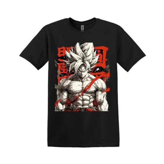 Dragonball Tshirt, SonGoku Tshirt, Cotton Unisex T-Shirt, Crew Neck, Size S- 3XL, Menswear Top, Womenswear Top Underwear Streetwear Shortsleeve Tropical Sweatshirt, Hoodie, Comfort Colors