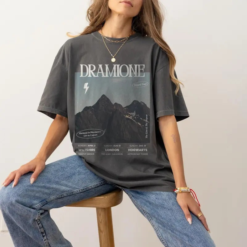 Dramione Comfort Colors T-Shirt, Draco Manacled Shirt, Fanfiction Dramione Gift, Morally Grey Shirt, Hermione Draco Wizard Shirt, Snake House Shirt, Malfoy Womenswear Soft Crewneck Short Sleeves Graphic Fabric Tee