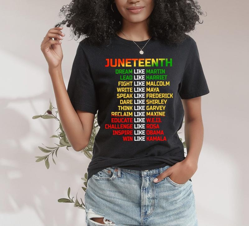 Dream Like Martin Shirt,Black Lives Matter T-Shirt, Juneteenth Shirt, Black Pride Tee, Human Rights Equality Shirt