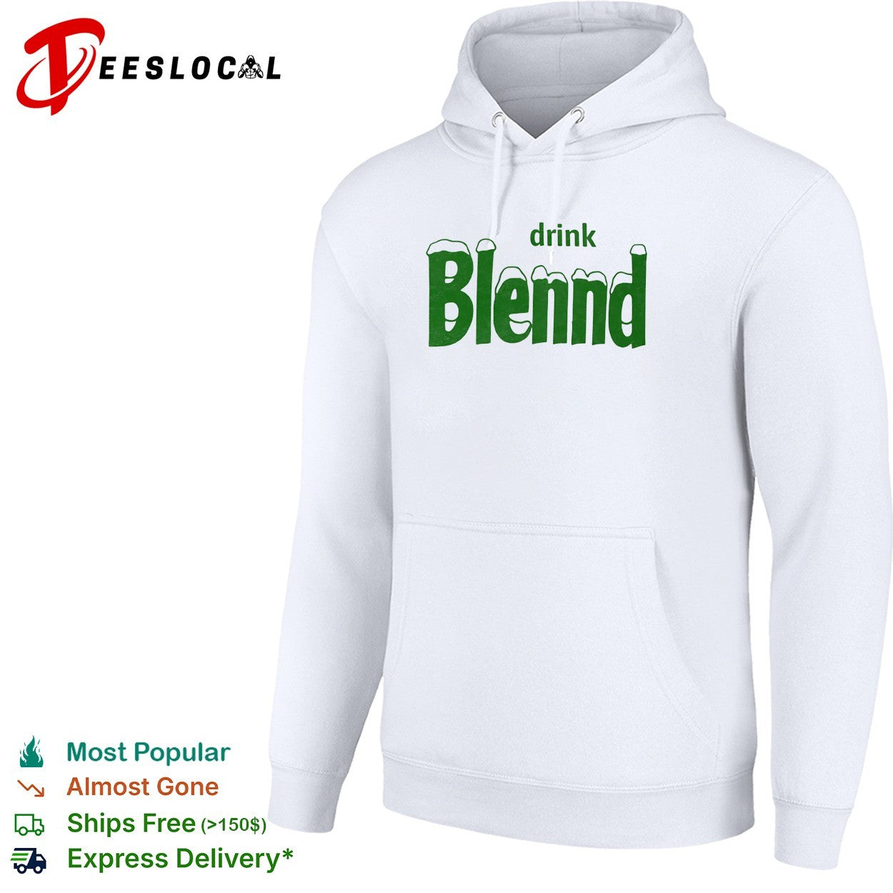 Drink Blennd beer logo shirt