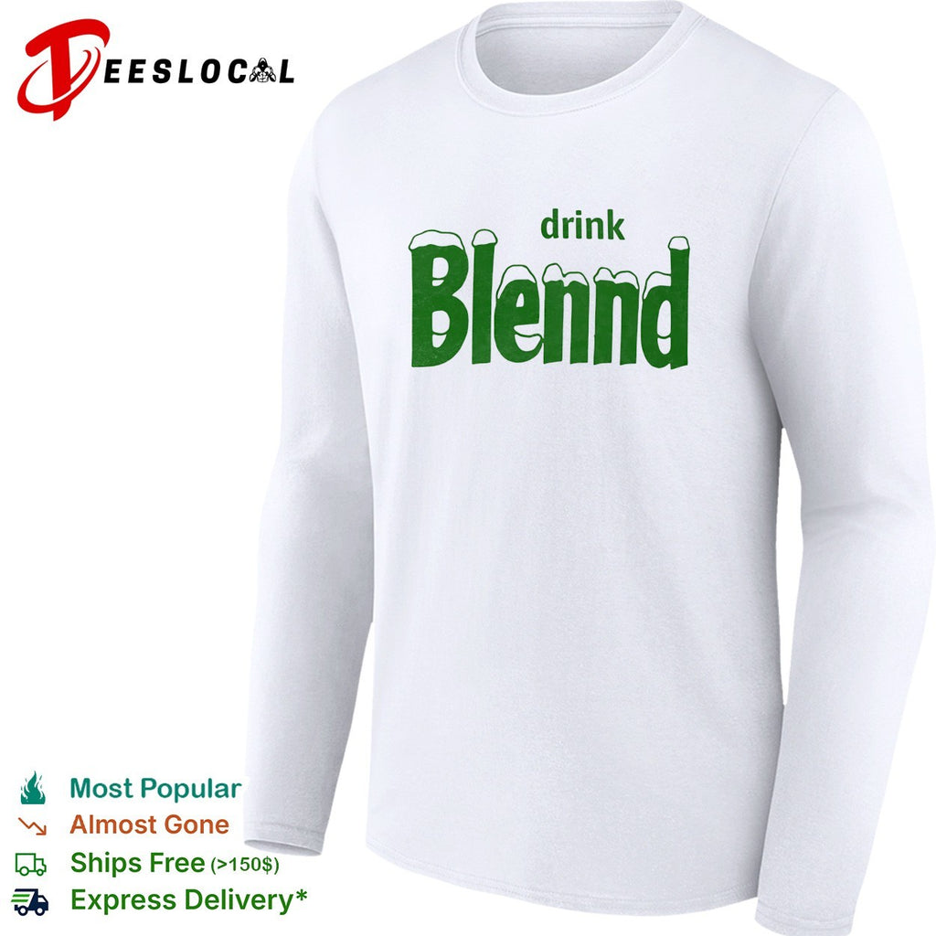 Drink Blennd beer logo shirt