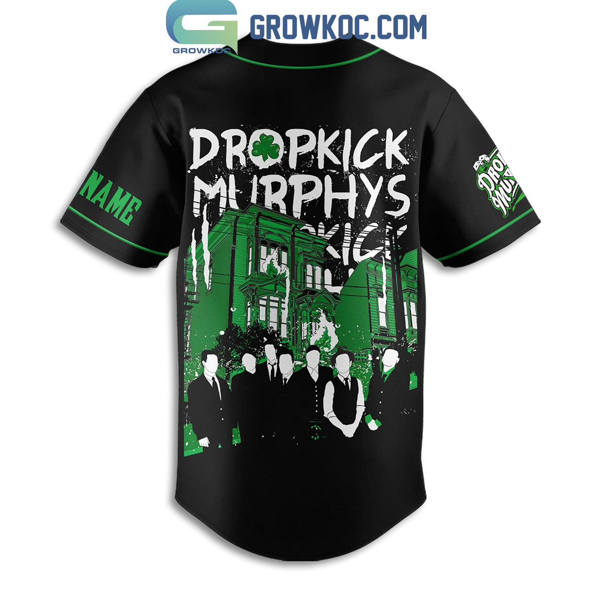 Dropkick Murphys Music Love Fan Personalized Baseball Jersey