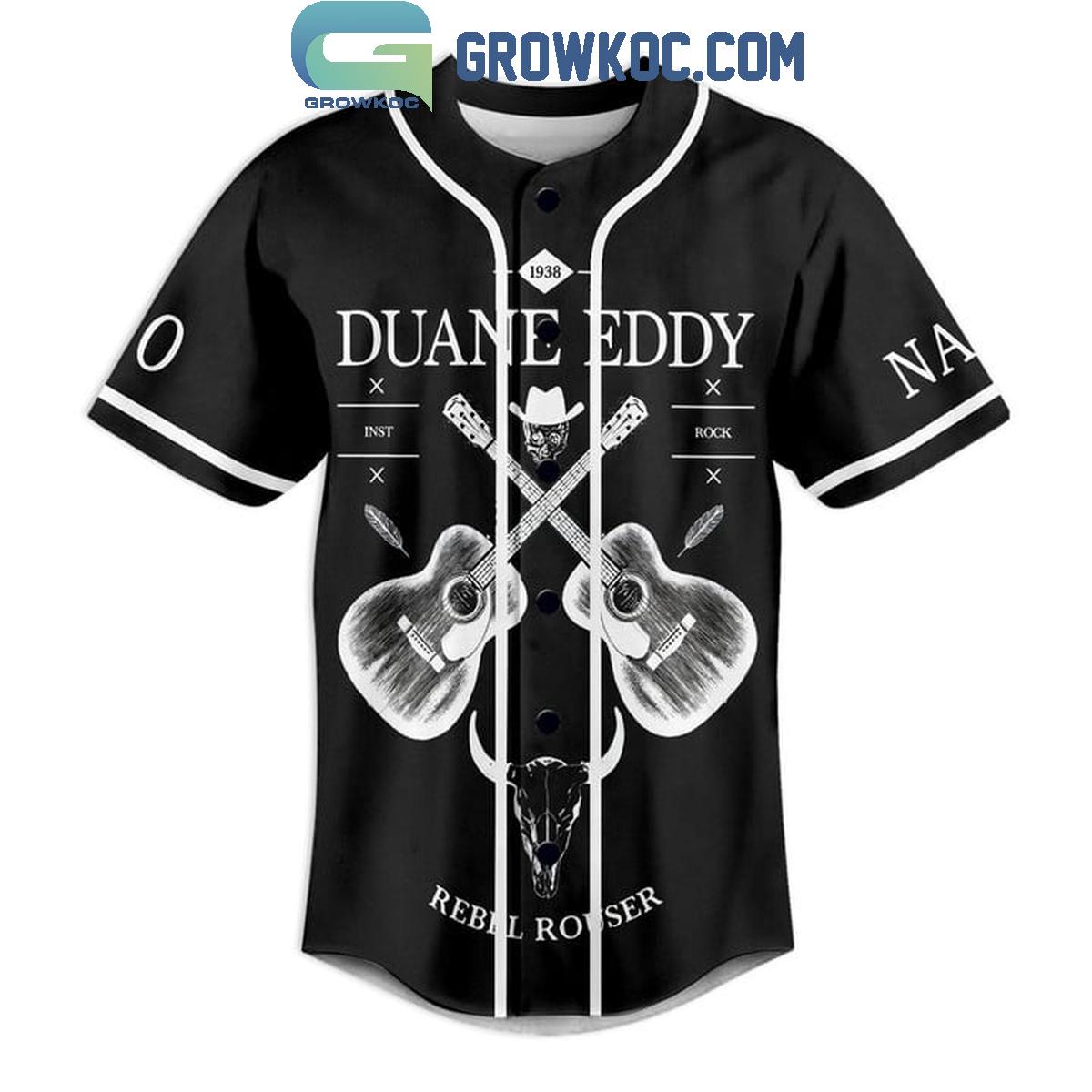 Duane Eddy The Twang’s The Thang Personalized Baseball Jersey