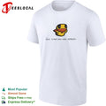Duck Ceci n’est pas une potato Magritte parody shirt