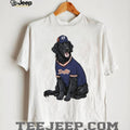 Duffy the Black Dog Baseball Player Jersey Mascot Graphic T Shirt