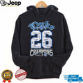 Duke Basketball ACC Tournament Champions 2026 Signature Series T shirt
