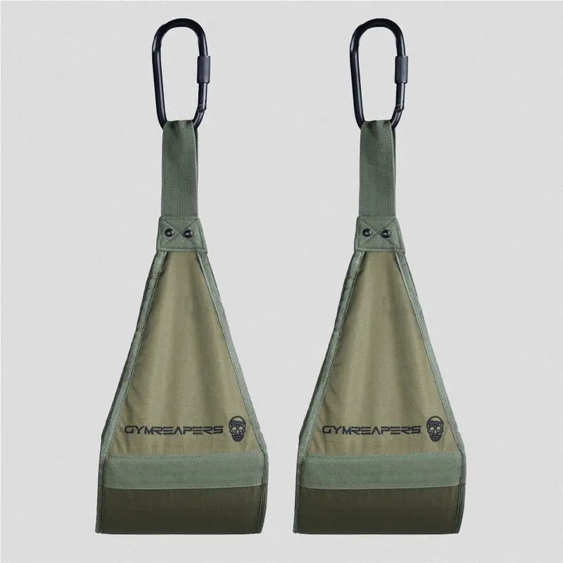 Durable Gymreapers Ab Straps for Men and Women - Ranger Green