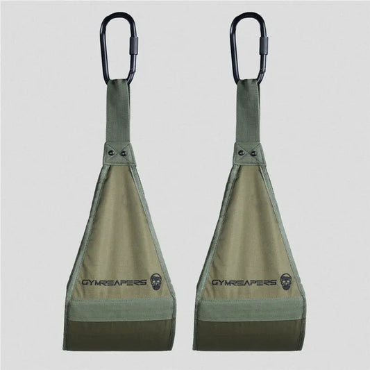 Durable Gymreapers Ab Straps for Men and Women - Ranger Green