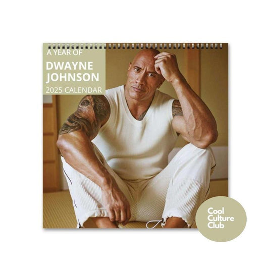 Dwayne Johnson Calendar Vol.1 - 2025 Calendar, Wall Calendar 2025, Planner 2025, Dwayne Johnson Fan Mug, Unique Holiday Gift, Christmas Gift
