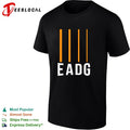 EADG bass guitar four strings musician shirt