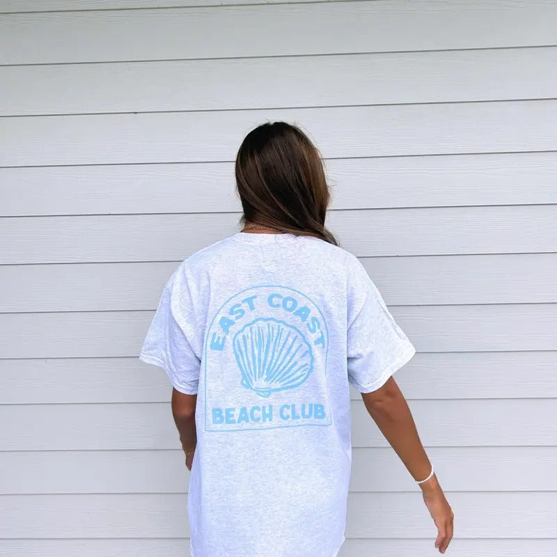 EAST COAST BEACH CLUB SHIRT, Sweatshirt, Hoodie