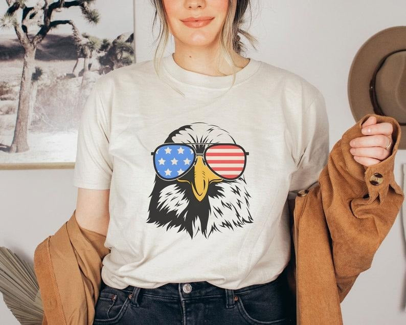 Eagle 4th Of July Shirt, American Flag Shirt, Patriotic Shirt, Fourth Of July shirt, USA Shirt, Memorial Day Shirt, Republican Shirt