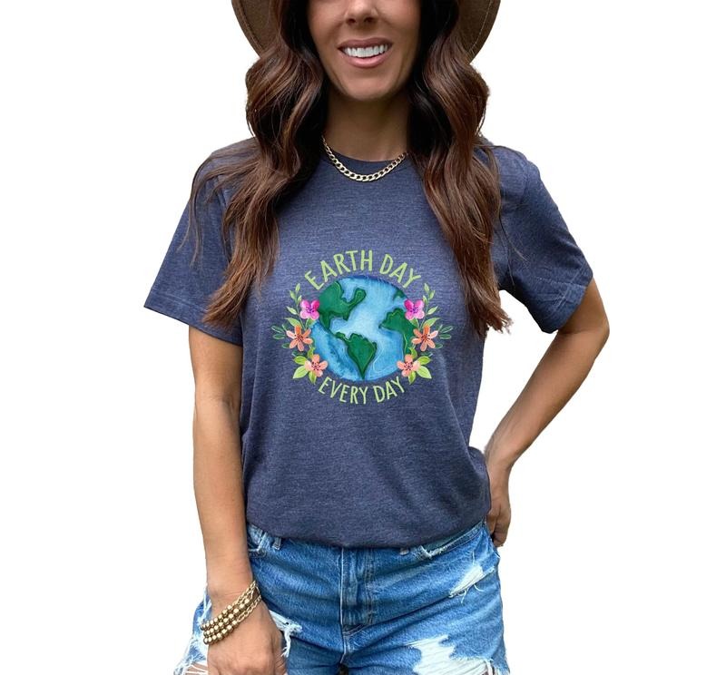 Earth Day Everyday Shirt, Save The Planet, Save The Earth Shirt, Global Warming, Environmental Shirt, Unisex T-Shirt, Gifts For Female Women Him, Short Sleeve Tee Shirt, Gifts For Birthday Mothers Day Christmas
