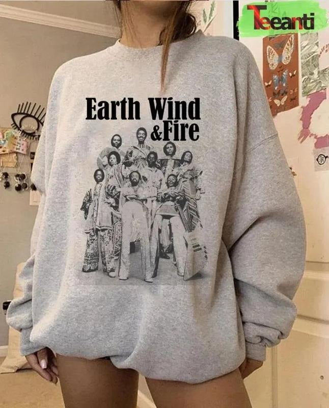 Earth Wind Fire Vintage 70s Sweatshirt