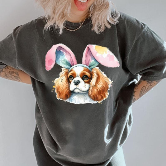 Easter Cavalier Shirt ~ Unisex Apparel Relaxed Fit Printed In The USA Clothing Womenswear Casual Comfort Cotton