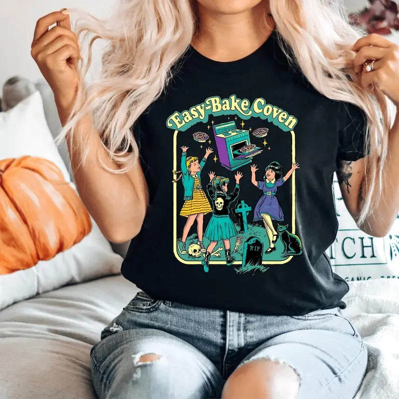 Easy Bake Coven Halloween Sweatshirt, Witch Halloween Tee Shirt, Halloween Tee Shirt, Halloween Easy Bake Coven T-Shirt, Matching Halloween Tee