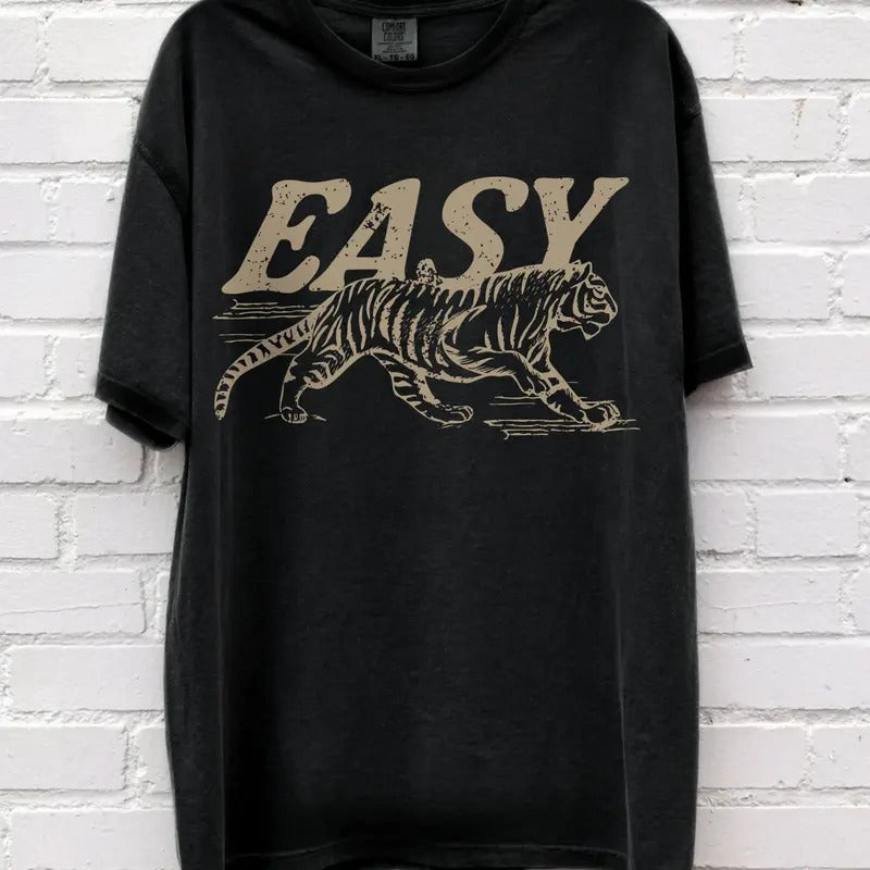 Easy Tiger Inspired Shirt - Festival Clothing Oversized