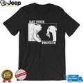 Eat Your Protein Anime Style Giantess Graphic Gym T Shirt