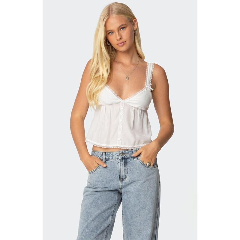 Edikted Women's Andea Babydoll Tank Top