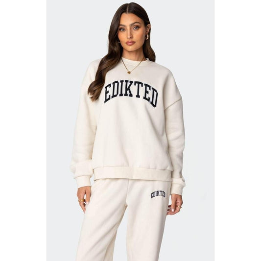 Edikted Women's Babe Oversized Sweatshirt
