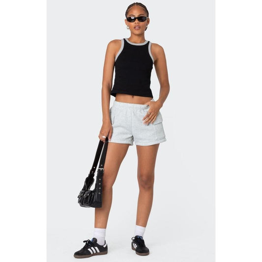 Edikted Women's Garnet Cargo Sweat Shorts