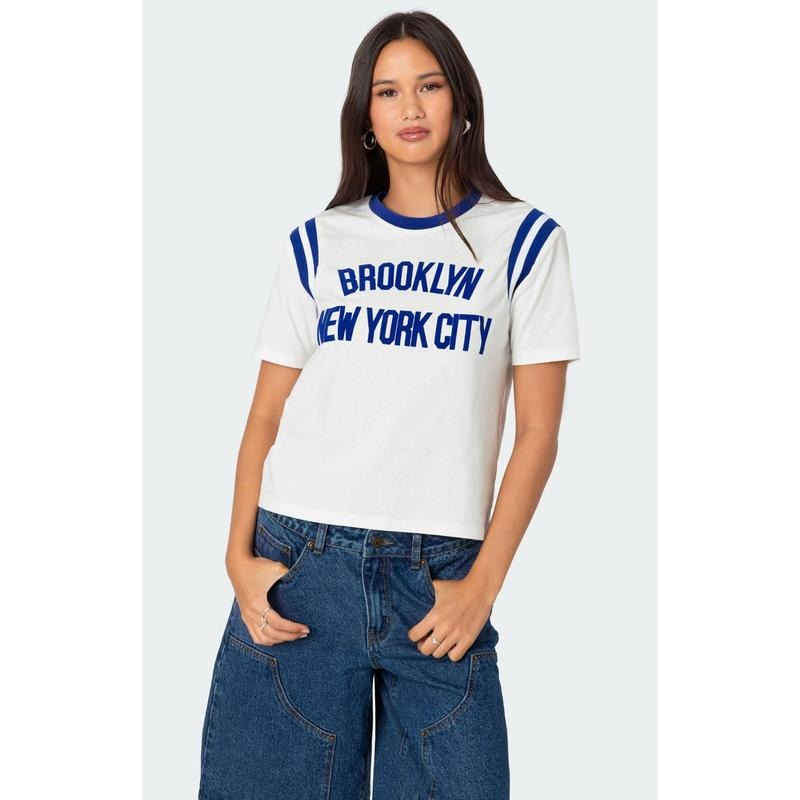 Edikted Women's New Yorker T-Shirt