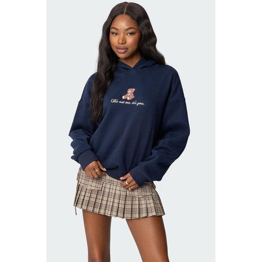 Edikted Women's Teddy Bear Hoodie