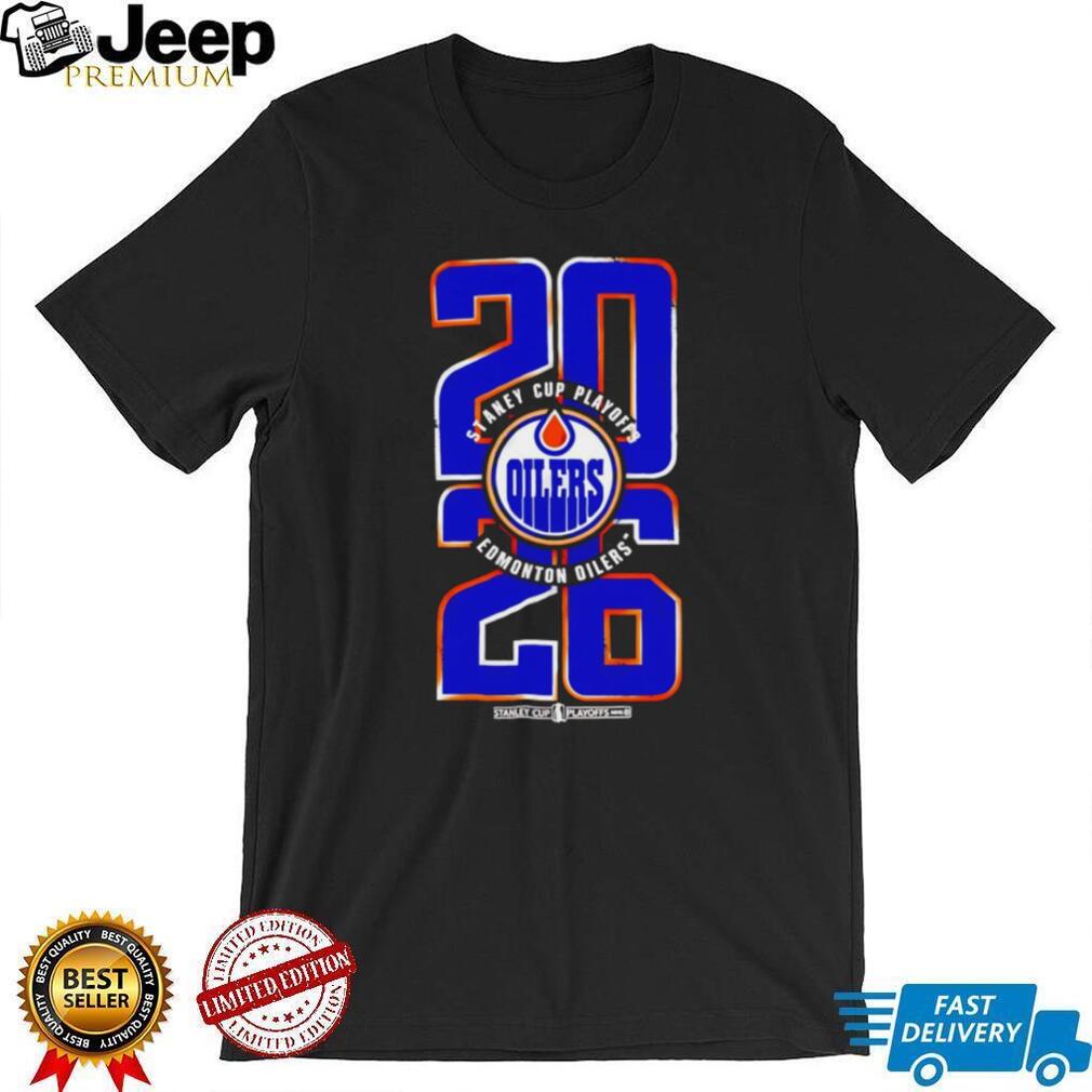 Edmonton Oilers 2026 Stanley Cup Playoffs Blue Graphic T Shirt