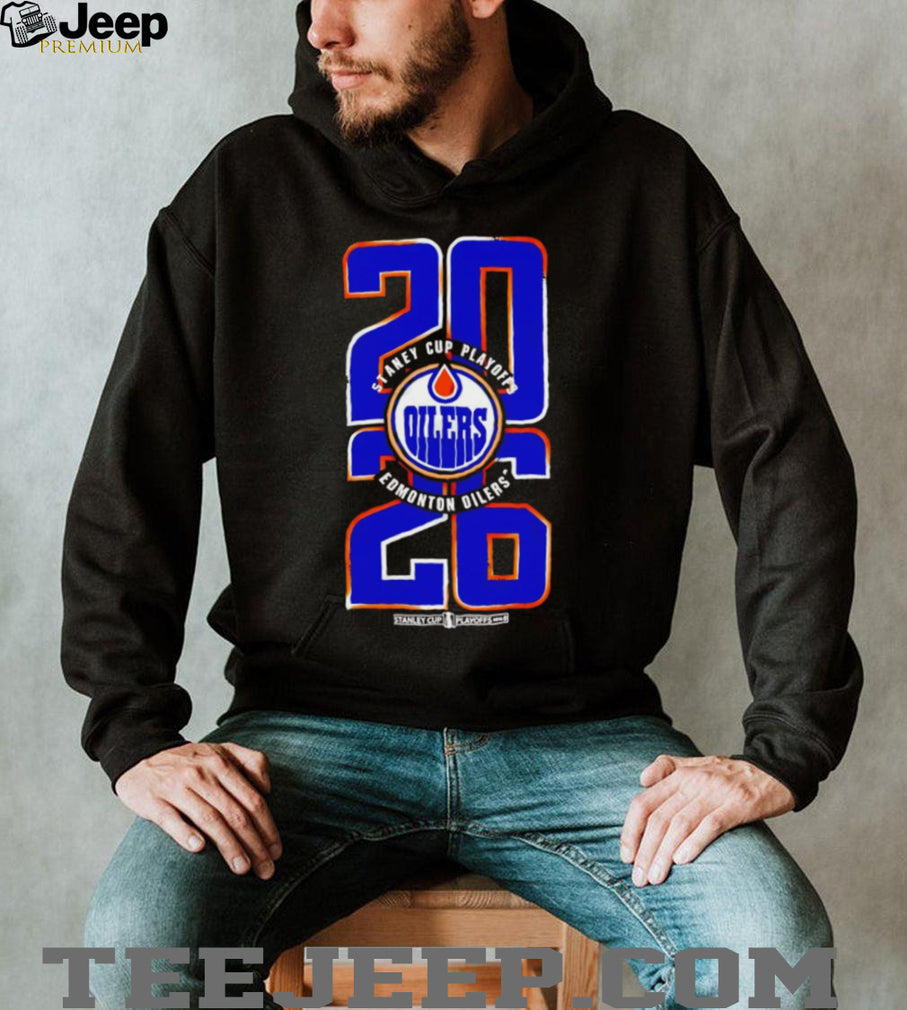 Edmonton Oilers 2026 Stanley Cup Playoffs Blue Graphic T Shirt