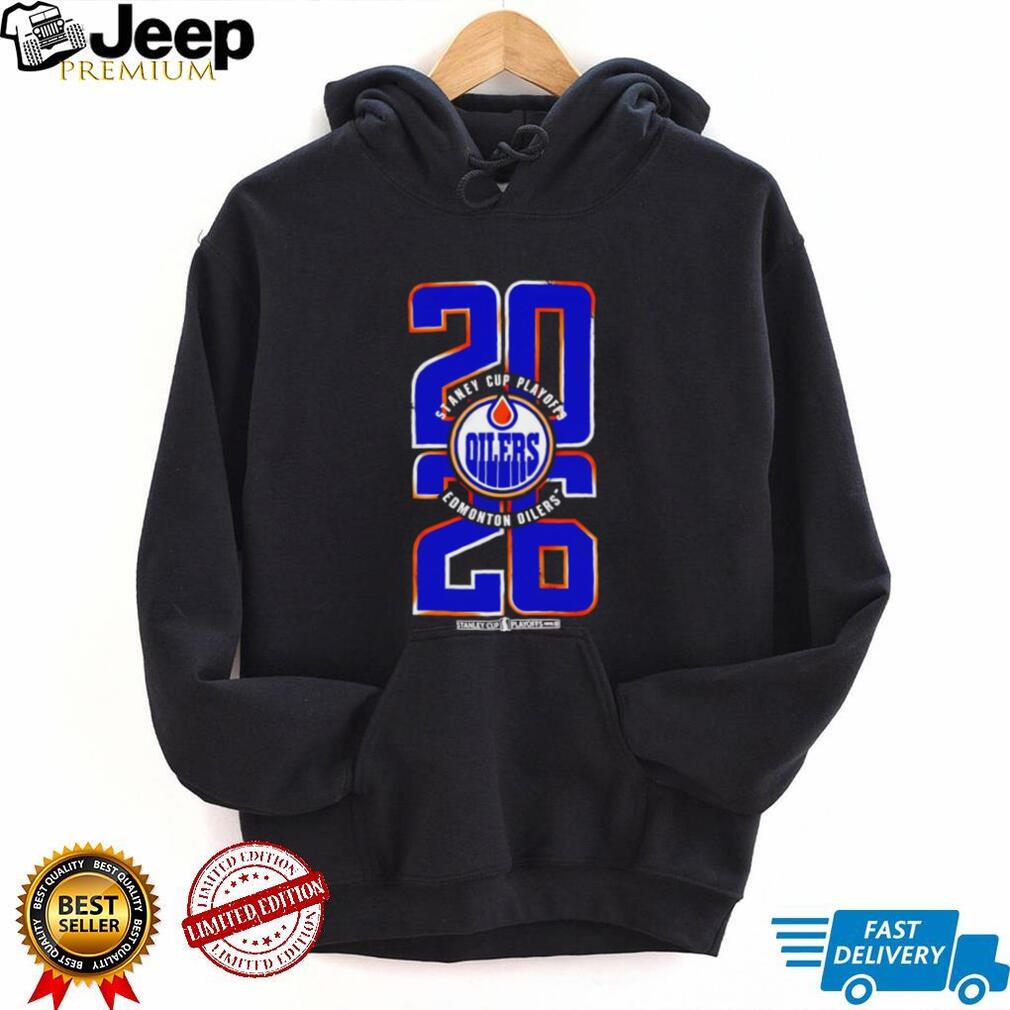 Edmonton Oilers 2026 Stanley Cup Playoffs Blue Graphic T Shirt