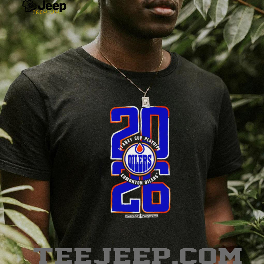 Edmonton Oilers 2026 Stanley Cup Playoffs Blue Graphic T Shirt