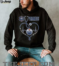 Edmonton Oilers Paramedic It’s A Work Of Heart Stethoscope T Shirt