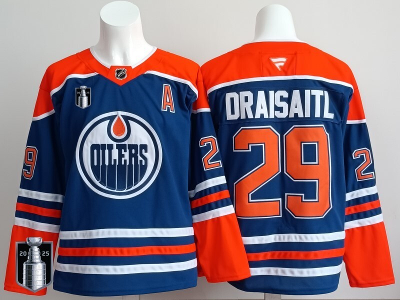 Edmonton Oilers #29 Leon Draisaitl Oilers Champion Edition Style 4