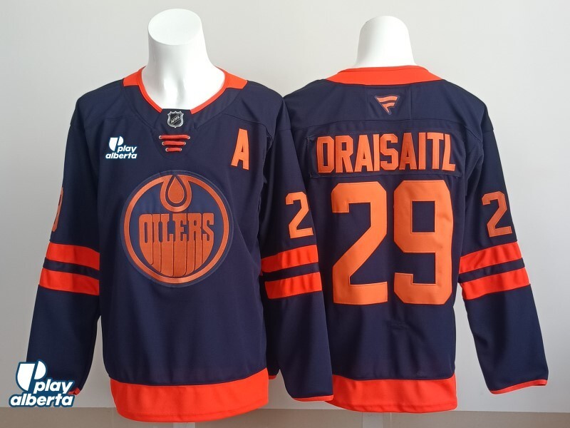 Edmonton Oilers #29 Leon Draisaitl Oilers Champion Edition Style 5