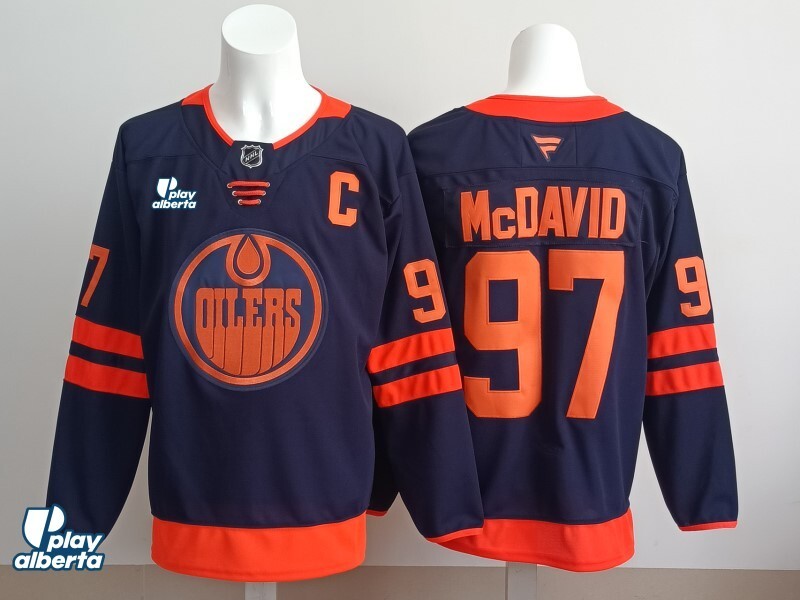 Edmonton Oilers #97 Connor McDavid Oilers Champion Edition Style 5