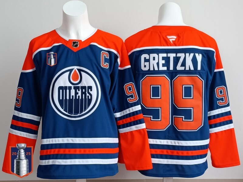 Edmonton Oilers #99 Wayne Gretzky Oilers Champion Edition Style 2