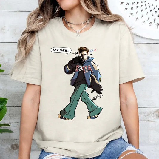 Edward Cullen T Shirt, The Twiliight Saga T Shirt, Funny Twilight Tee, Fashion Cotton, Full Colors, Full Sizes, For Men, For Women