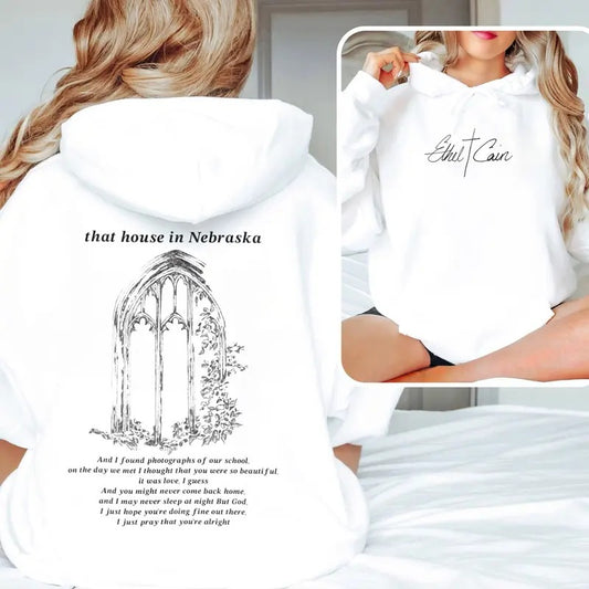 Eethel Ccain 2 Sides Merch, Goth Music Crewneck, Indie Alternative, Unisex Sweater Pullover Tee