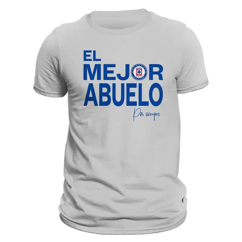 El Mejor Abuelo Por Siempre Cruz Azul Men's T-Shirt Casual Classic Hoodie, Sweatshirt | WearSparks.com