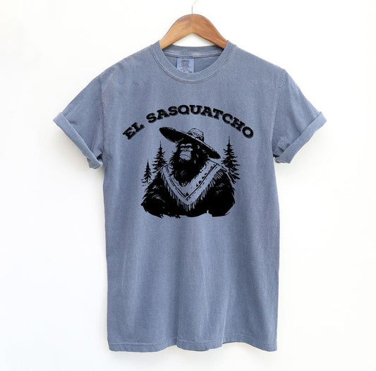 El Sasquatcho Funny Shirt, Bigfoot Comfort Colors Shirt