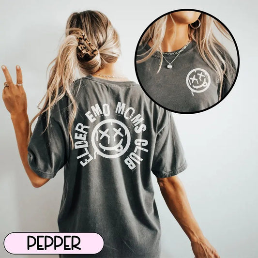 Elder Emo Moms Club Shirt It Was Never A Phase Shirt Emo T-shirt Pop Punk Shirt Emo Mom Tee Pop Punk Shirt Emo Gift