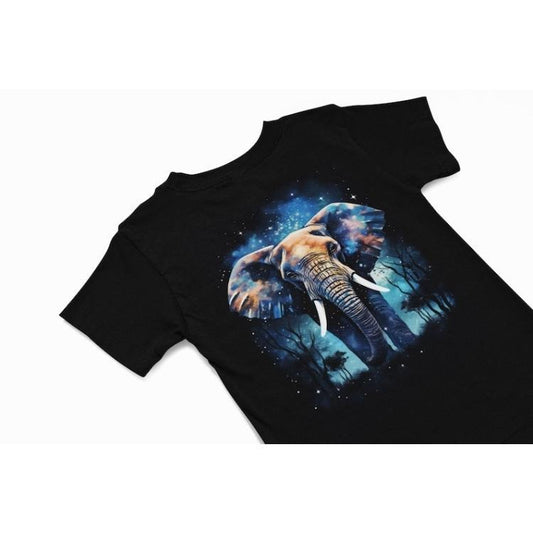 Elephant T-Shirt, Elephant Graphic tee, African animal Tee, quirky animal Tee, Retro style T-Shirt, Elephant lover gift, Wildlife t shirt Made in USA