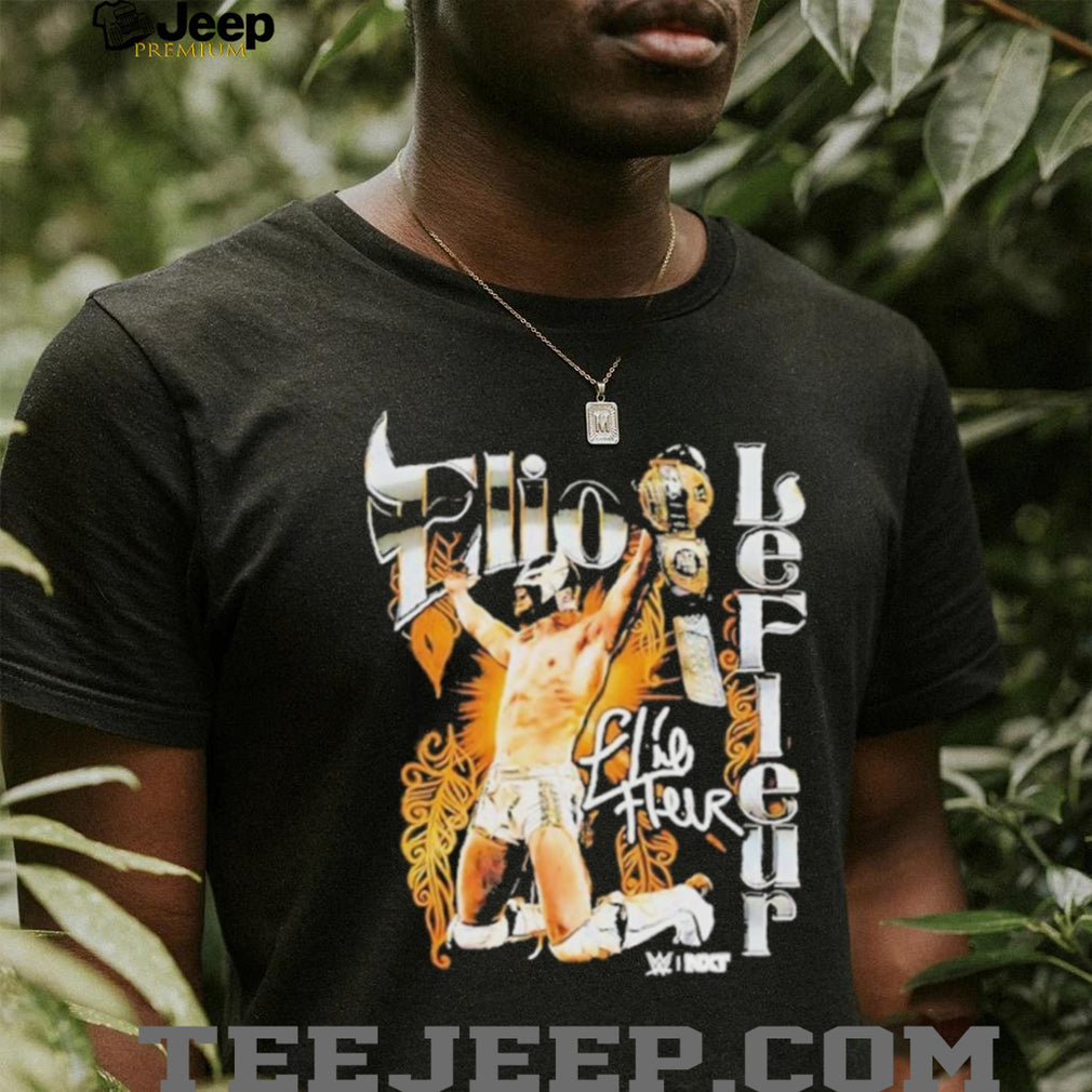 Elio Le Fleur NXT Wrestling Champion Signature Graphic T Shirt
